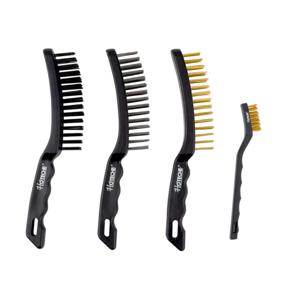 4 ცალიანი მავთულის ჯაგრისის ნაკრები HOTECHE