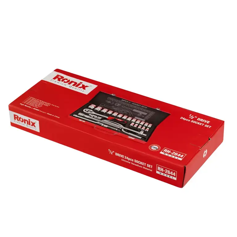 ტორცული თავაკების ნაკრები Ronix RH-2644, 24ც