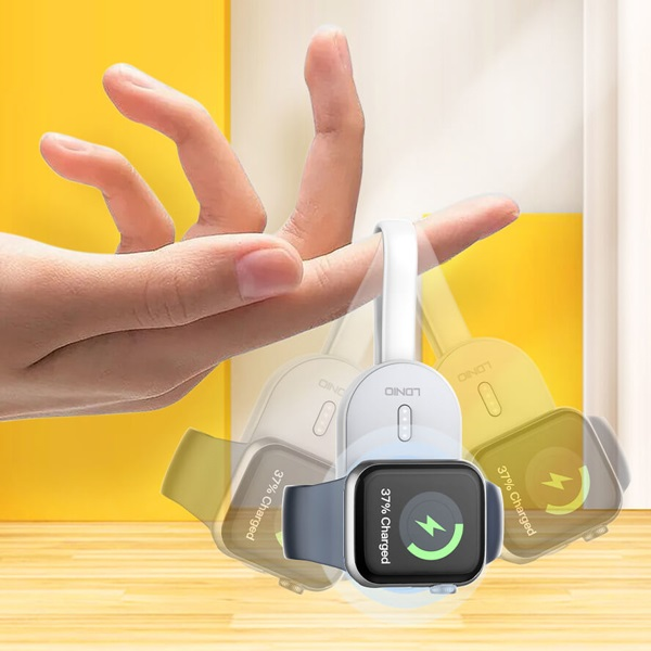 საათის უკაბელო პორტატული დამტენი LDNIO AW005 Power Bank