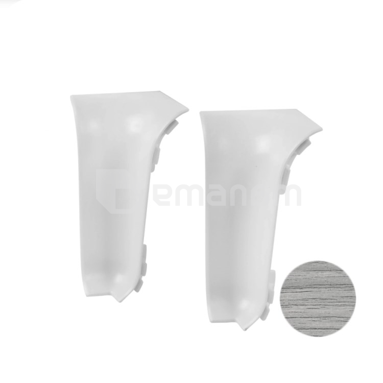 შიდა კუთხე პლინტუსის VOX PVC Esquero E-620 მუხა ღია ნაცრისფერი 2 ც.