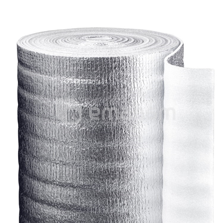 თბო-ხმის იზოლაცია Tepofol A ფოლგით 5 მმ 1.2 მ