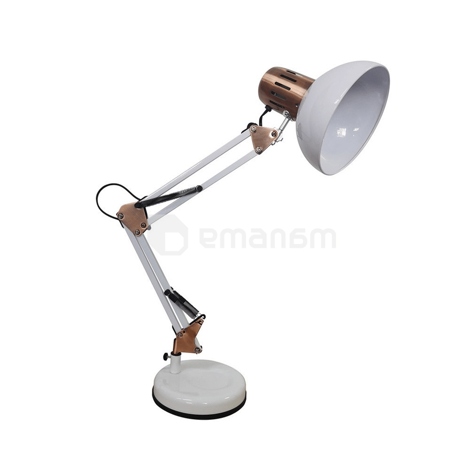 მაგიდის სანათი Betia ქრომი თეთრი 833