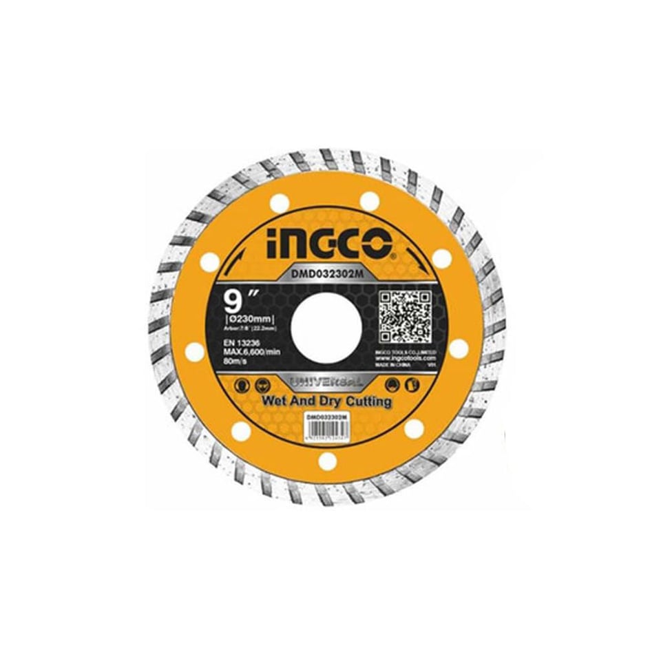 საჭრელი რგოლი (ალმასის) 230 მმ (DMD032302) INGCO