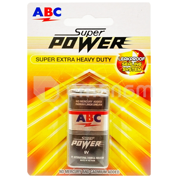 ელემენტი ABC Blister Super Extra HD  9 V (კრონა)