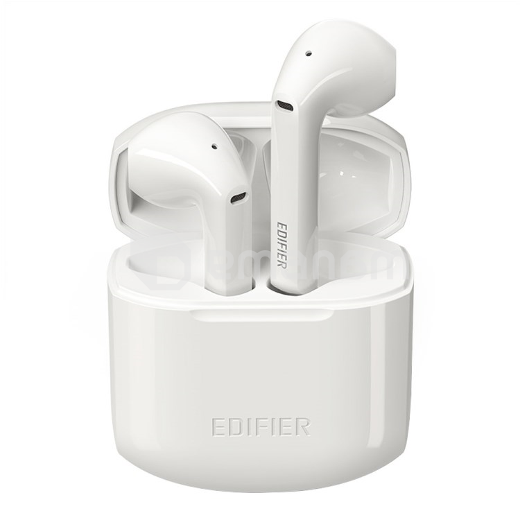 ყურსასმენი უკაბელო Edifier TWS 200 aptX Bluetooth 5.0 Dual mic თეთრი