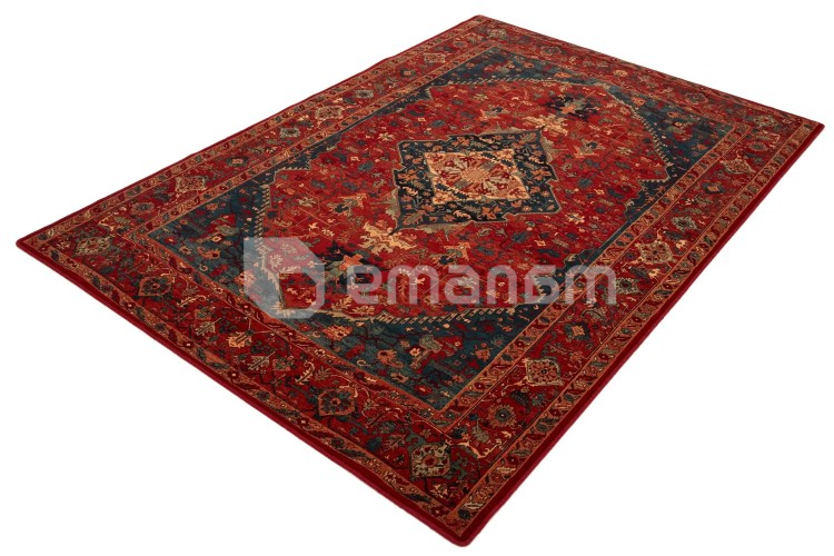 ხალიჩა Dywilan  SUPERIOR KASIM RUBIN 2456 cC1 200x300 100% WOOL