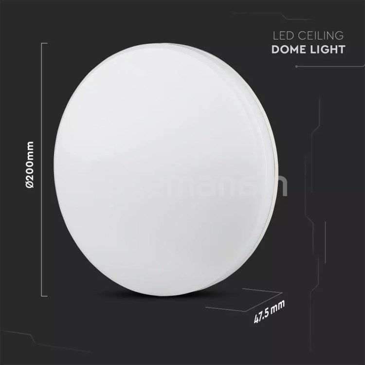 სანათი V-TAC LED Samsung 13889 IP44 1500lm 3000K 15W