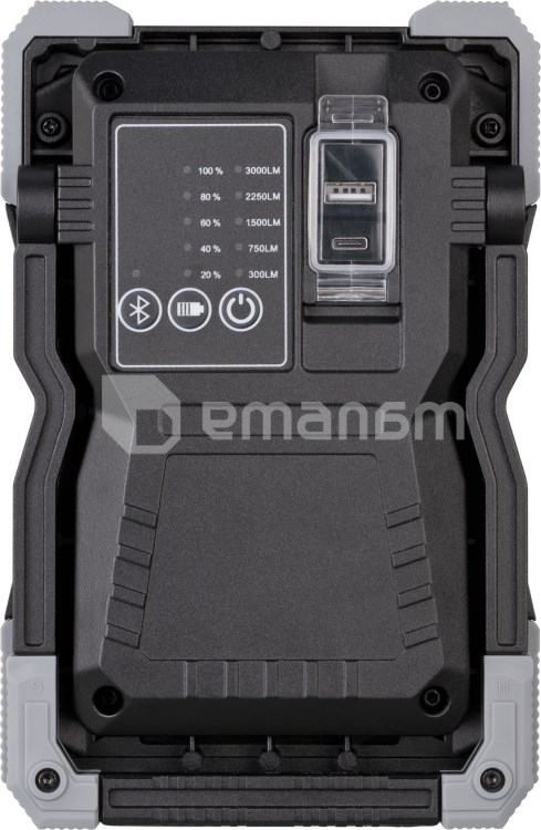 პროჟექტორი LED Brennenstuhl 30W 6500K IP65 USB დინამიკი Bluetooth RUFUS