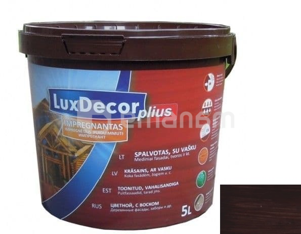 გამჟღენთი LuxDecor Plius პალისანდერი 5 ლ