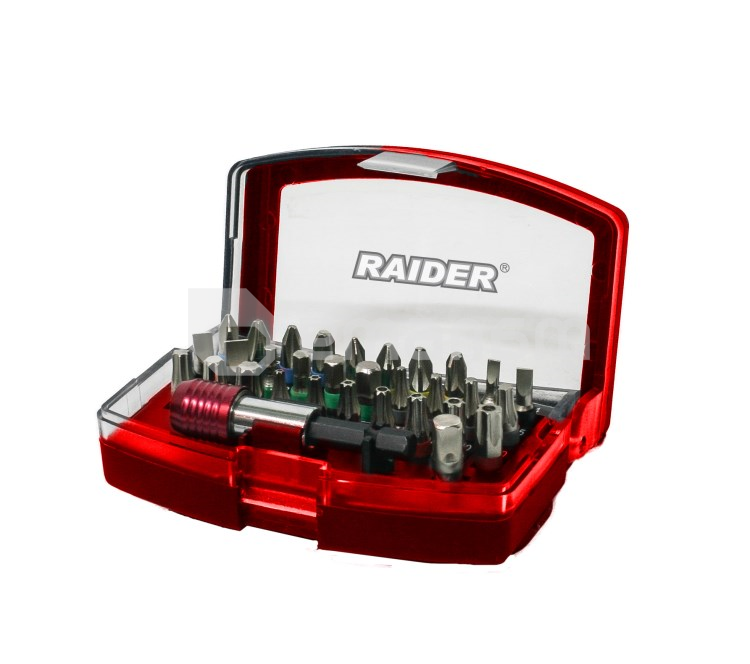 ბიტების ნაკრები Raider 158901 32 ც