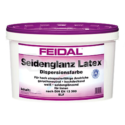 დისპერსიული საღებავი Feidal Seidenglanz Latex 2.5 ლ