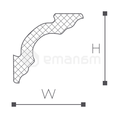 პლინტუსი NOMASTYL A 2 3003160