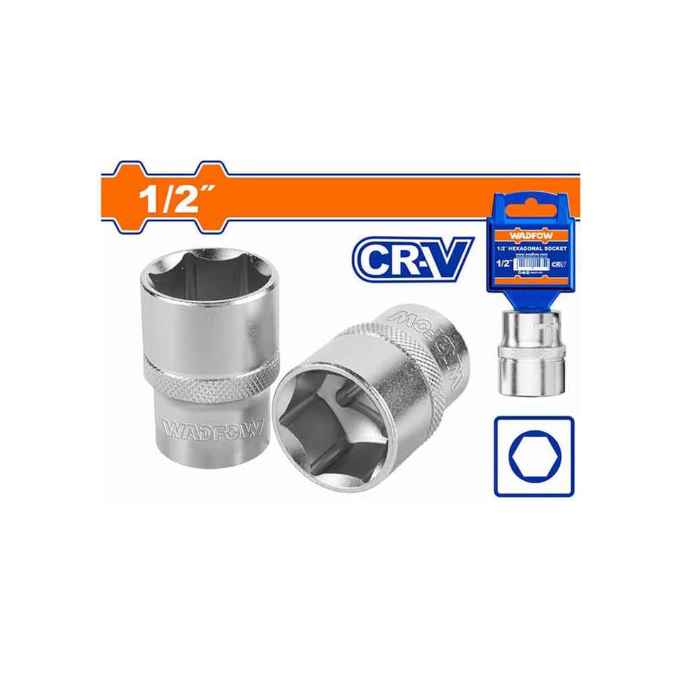 1/2 ქანჩის მოსახსნელი ექვსკუთხა თავაკი 22 მმ (WSC1222) WADFOW