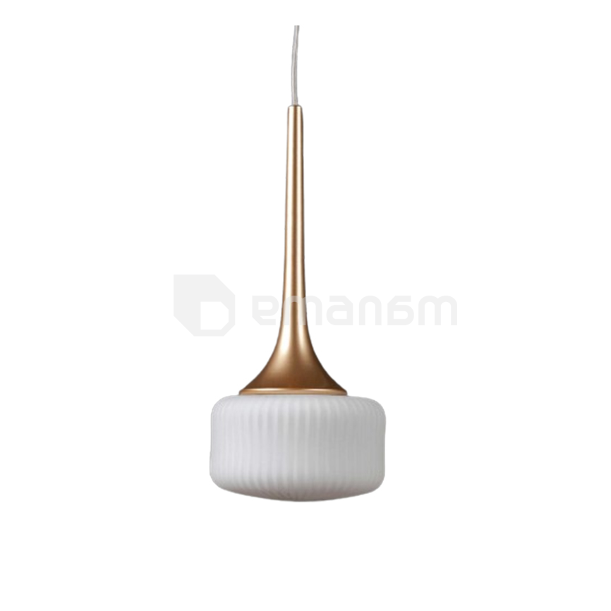 საკიდი New Light 1 G9 მინა ოქროსფერი AP9366-1