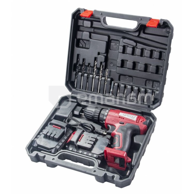 აკუმულატორის დრელი-სჭვალსახრახნი Raider RD-CDL34 12V