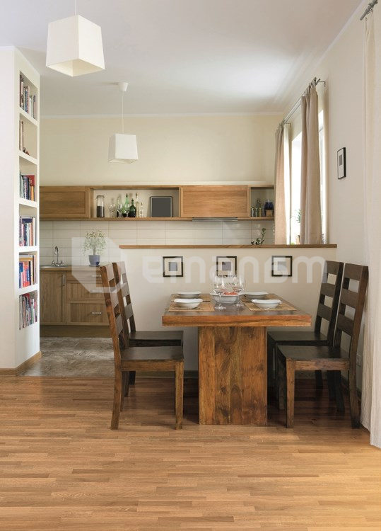 პარკეტის დაფა Graboplast JIVE LOC მუხა LACQUERED 2250x190x13,5 სმ