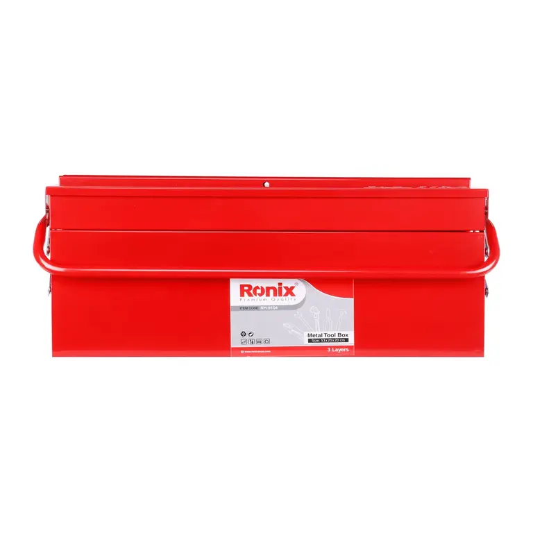 ინსტრუმენტების ყუთი მეტალის Ronix RH-9104