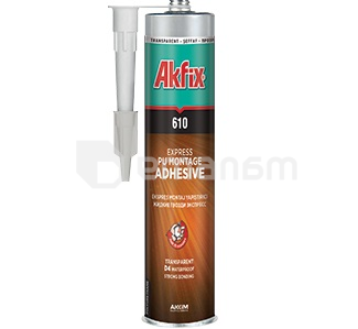 წებო პოლიურეთანის Akfix GA400 310 მლ გამჭვირვალე