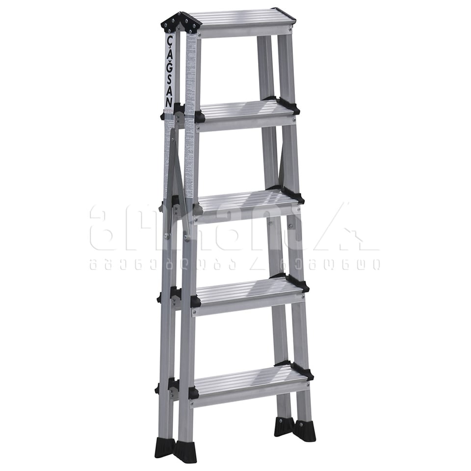 ალუმინის ორმხრივი კიბე 5x5 CGS OL5-LFD115AL