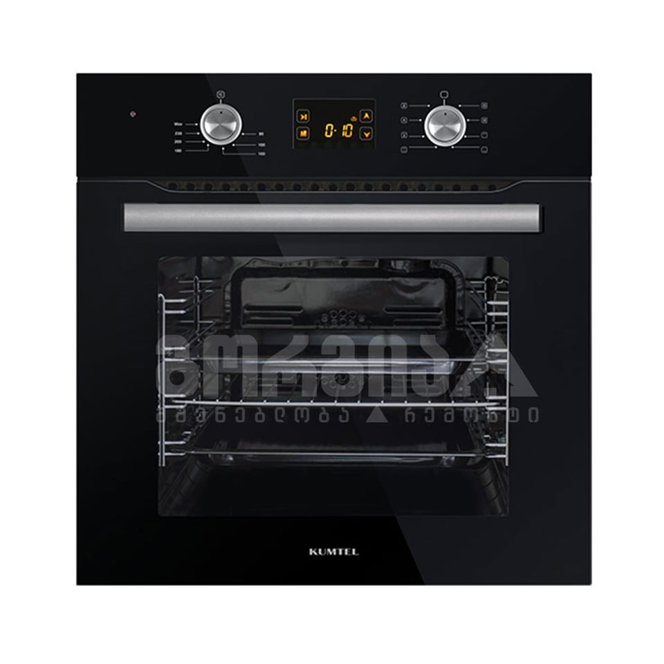 ჩასაშენებელი ღუმელი A6-SF3 (DDT) Black Glass Luxell