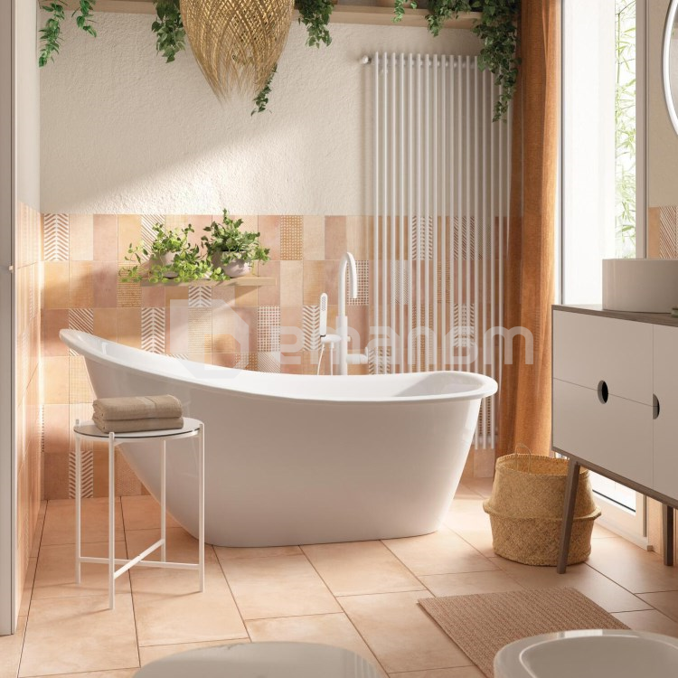 ხელოვნური ქვის აბაზანა Bonito Home Ganso 150X73 სმ