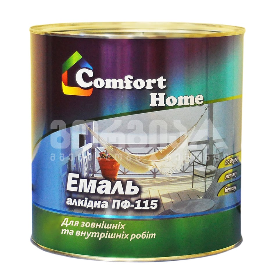 ემალის საღებავი ПФ115 ბეჟი 0.8კგ  COMFORT HOME