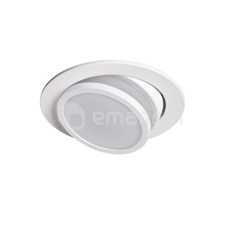 სანათი წერტილოვანი KANLUX AGEO GX5.3 1x MAX 10W DSO-W 33166