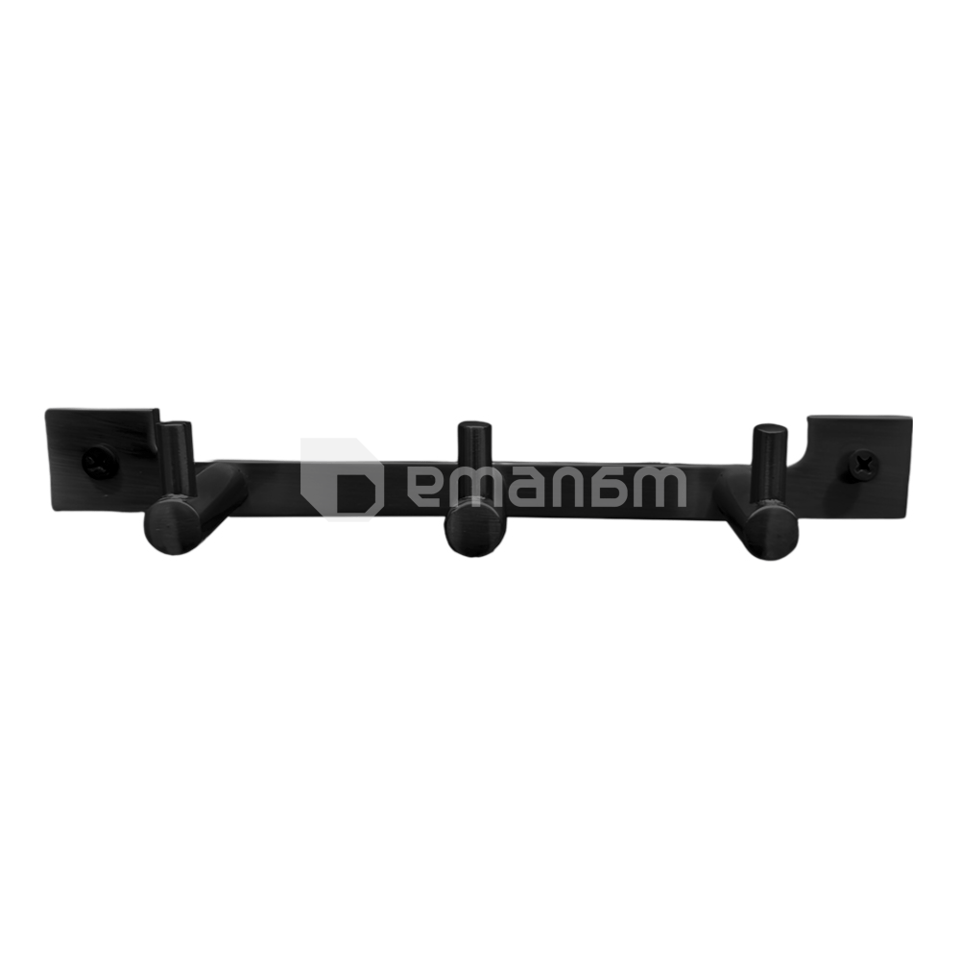 საკიდი პირსახოცის 3-ანი Uso 74303 BLACK
