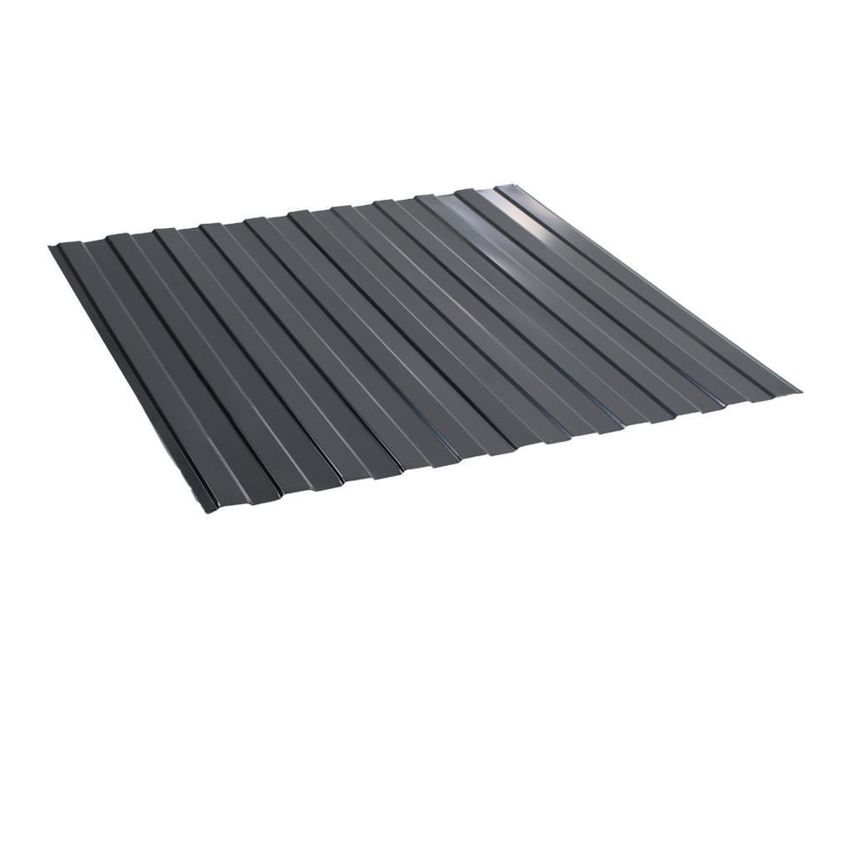 პროფილირებული ფერადი თუნუქი 0.45X1190 პრიალა RAL7016 NOVA