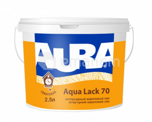 ლაქი წყლის საფუძველზე Eskaro Aura Aqua Lack 70 2.5 ლ
