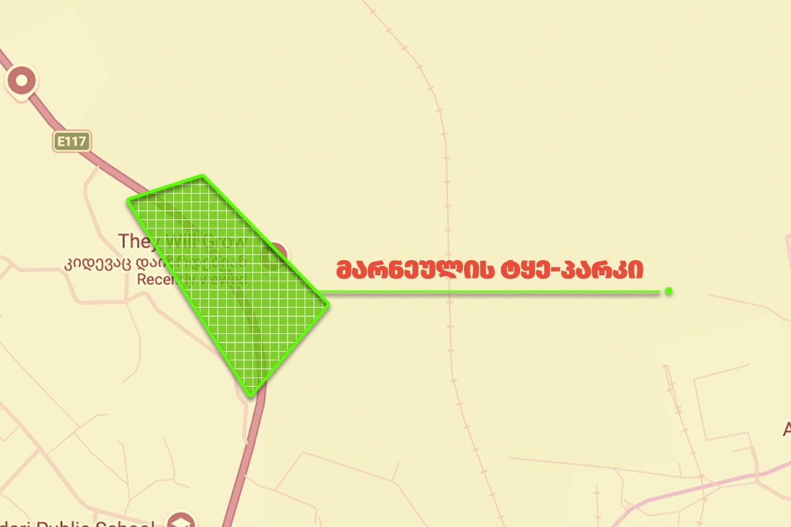 Cleaning of Marneuli Forest Park