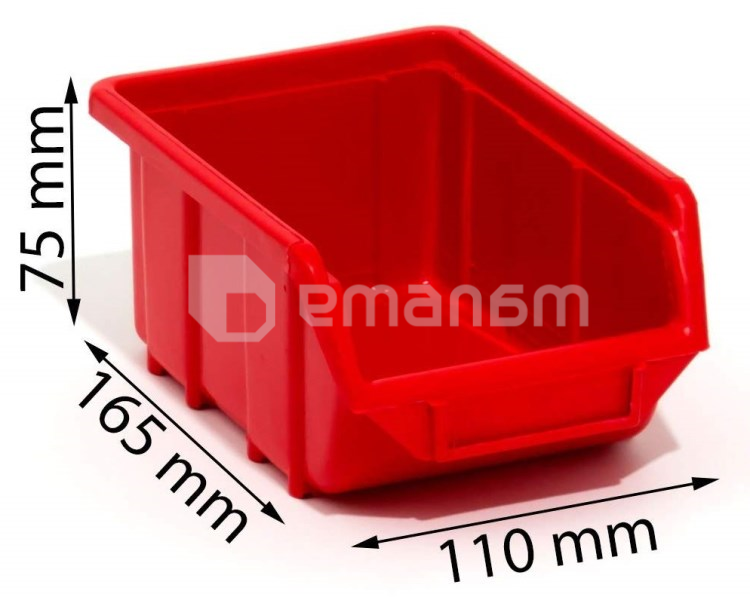 ყუთი ინსტრუმენტებისთვის Patrol Ecobox small 110x165x75 მმ (ECOMALCZEPG001)