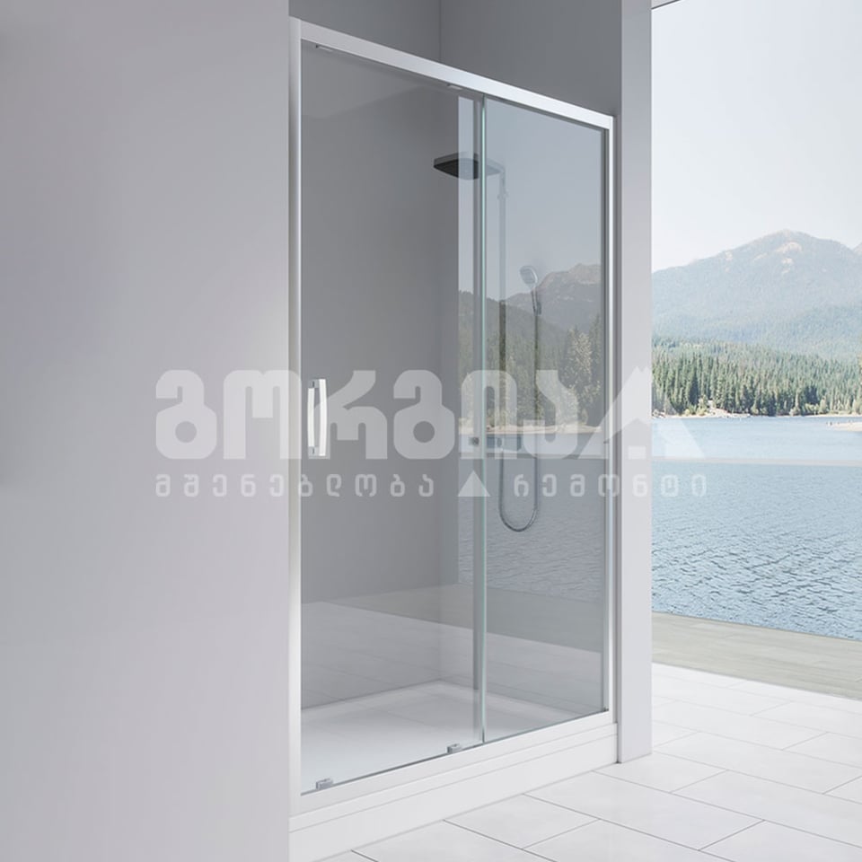 საშხაპე  კაბინის  კარი KAYRA  130 *200სმ   D111A (6მმ)