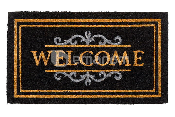 ფეხსაგები Hamat BV Ruco Classic Welcome Black 40x70