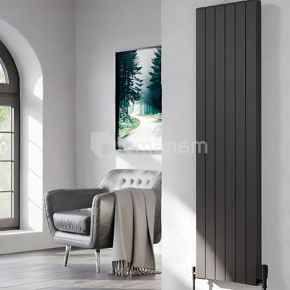 დეკორატიული რადიატორი Logimax Lova Black 1800-476