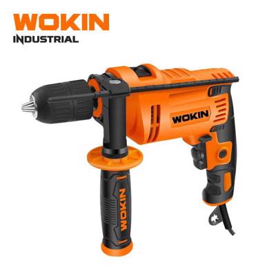 ბურღი Wokin 784275, 750W, 3000Rpm, Hammer Drill, Black/Orange