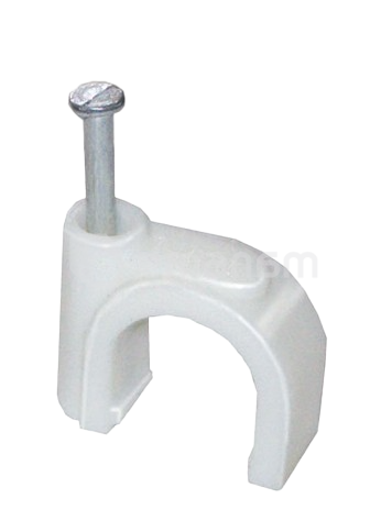 სადენის სამაგრი IEK 18mm მრგვალი 100ც