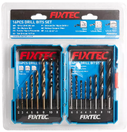 ბურღების ნაკრები 16ც / MIXED DRILL 16PCS