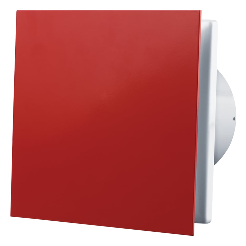 გამწოვი ვენტილატორი Domovent 125 Solid Red