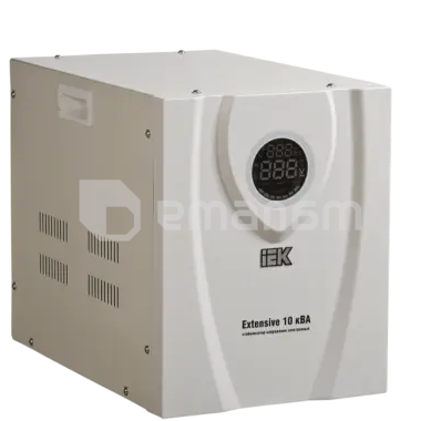 ძაბვის სტაბილიზატორი  რუხი IEK Extensive 10kW