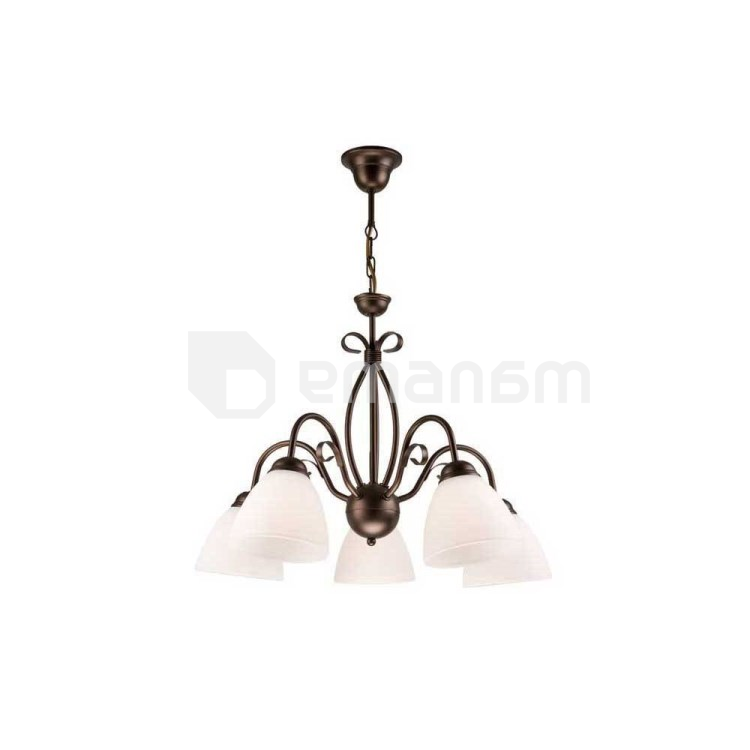ჭაღი Lamkur ADELLE LM 5.6 Brown 5xE27 60W