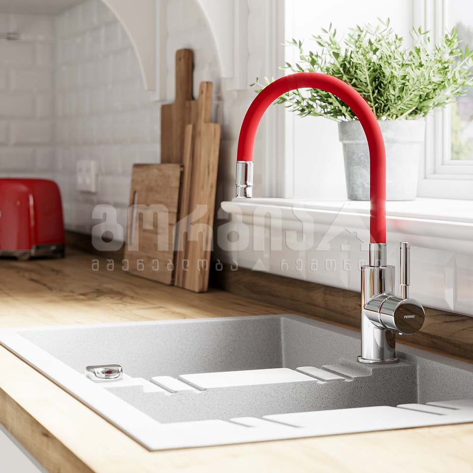 სამზარეულოს შემრევი წითელი ZUMBA BZA4R