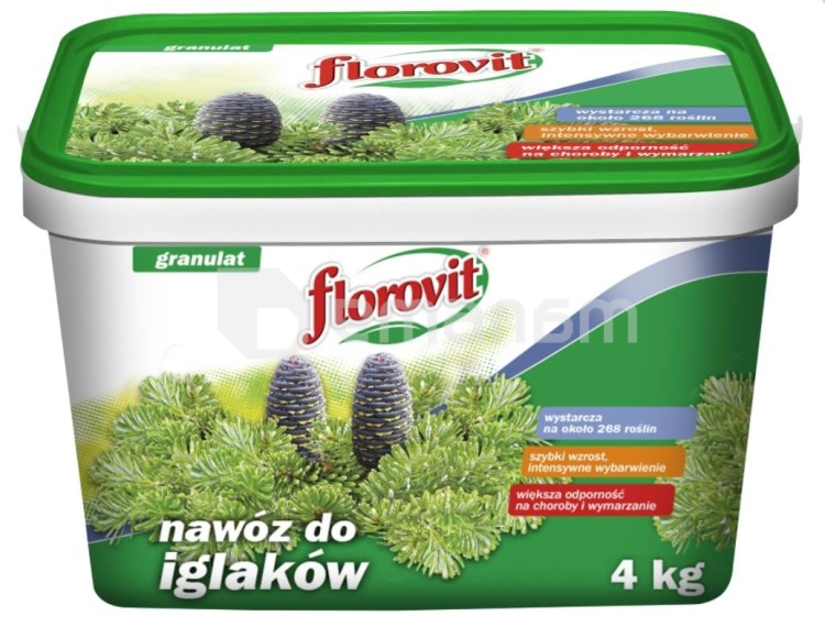 სასუქი Florovit Conifers 4 kg