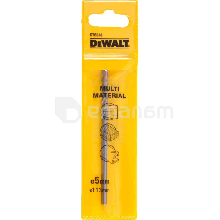 ბურღი უნივერსალური DeWalt Multimaterial DT6518-QZ 5x83/113 მმ