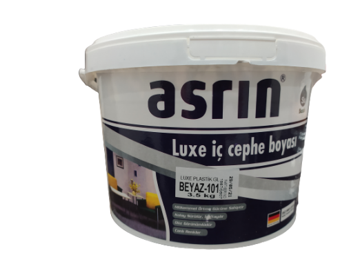 გარე სამუშაოებისათვის მქრალი თეთრი სილიკონიანი საღებავი 20კგ ასრინი