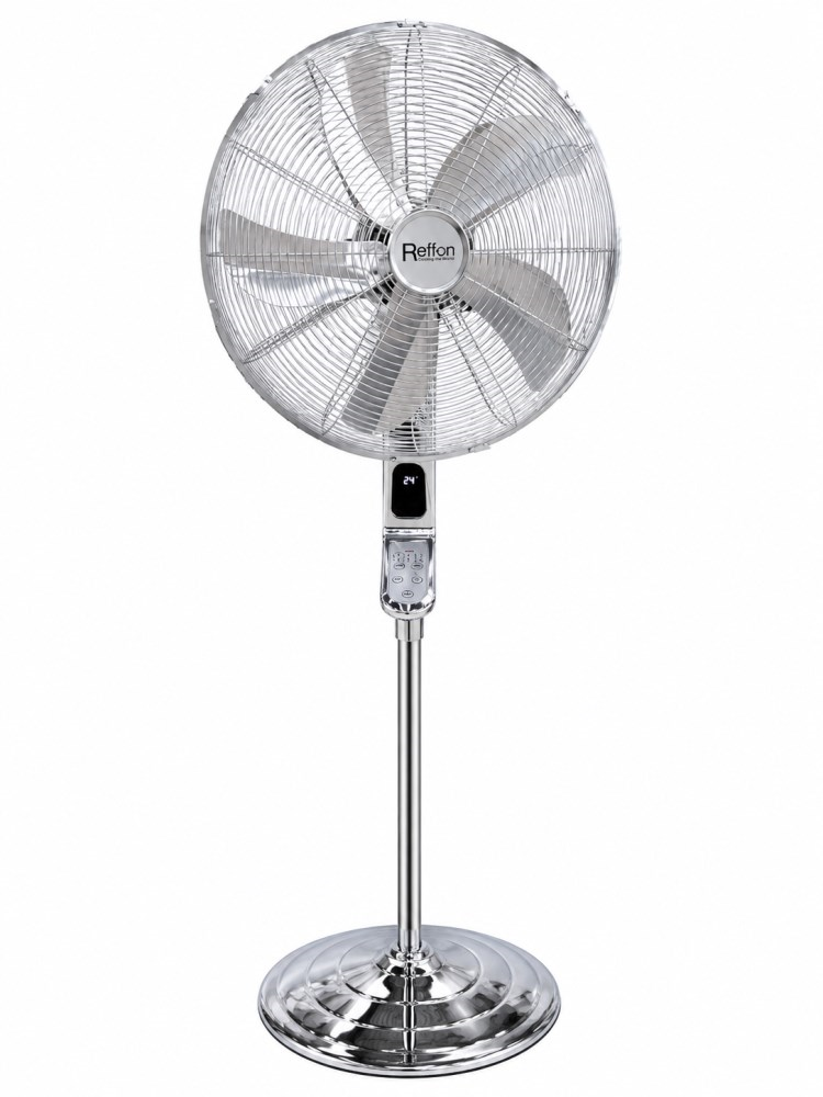 ვენტილატორი Reffon PS-40RM3-BCR-Cr 50W ქრომი პულტით