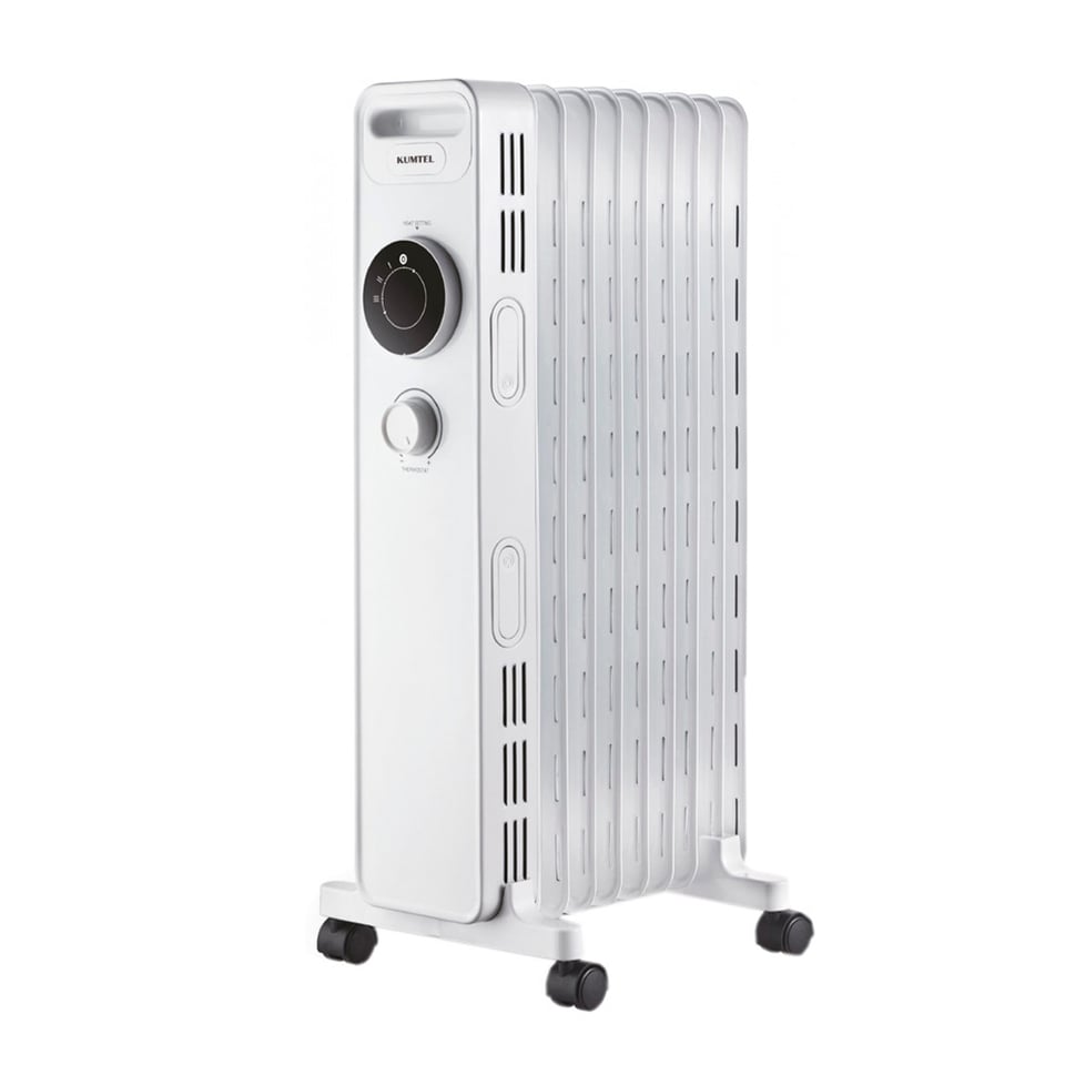 ზეთის გამათბობელი KUM-1225 თეთრი