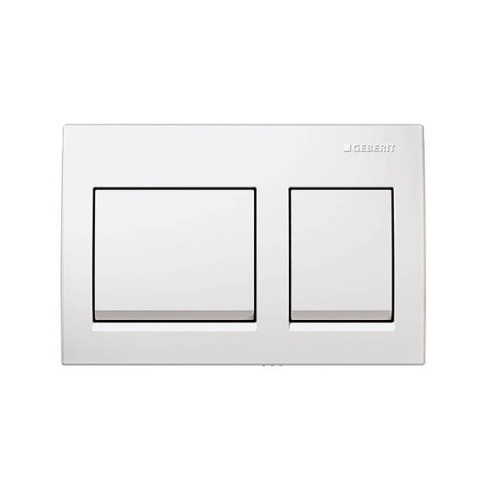 ჩამრეცხი ღილაკი 115.045.11.5 Actuator Plate Alpha 35 white