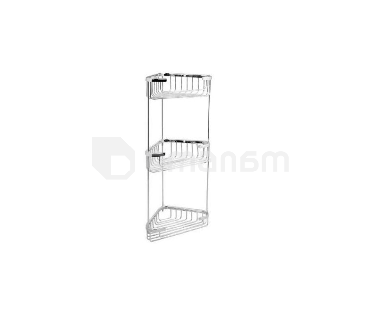 კუთხის თარო  3-იანი Tema 74013