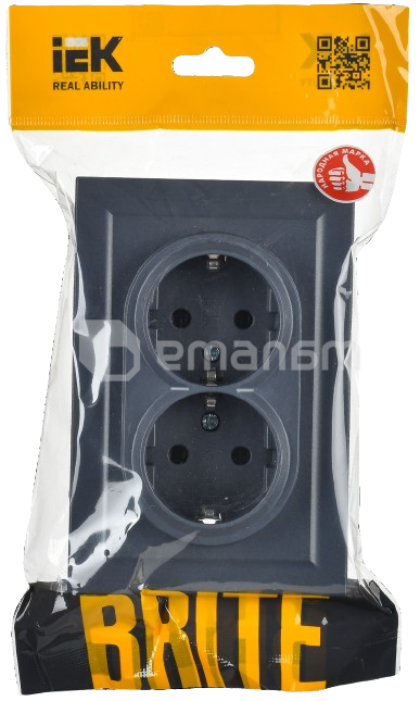 როზეტი IEK RS12-3-BrM 2 BRITE 16A მარენგო